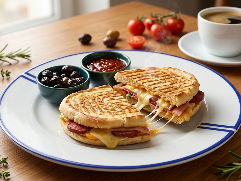 Karışık Bazlama Tost